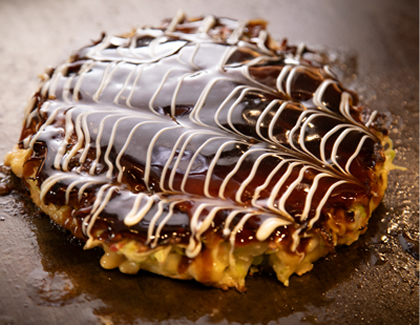 お好み焼き・ミックス(豚・イカ・エビ)